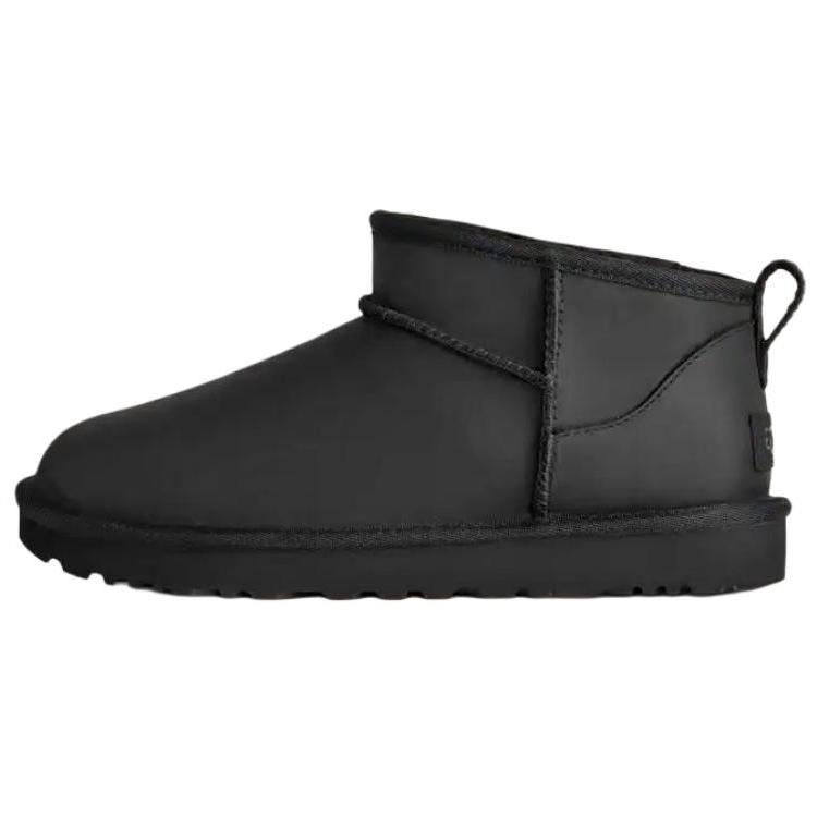 UGG КЛАССИЧЕСКИЕ УЛЬТРА МИНИ Термо Снежные Ботинки Женские Черные Кроссовки 1174210-BLK