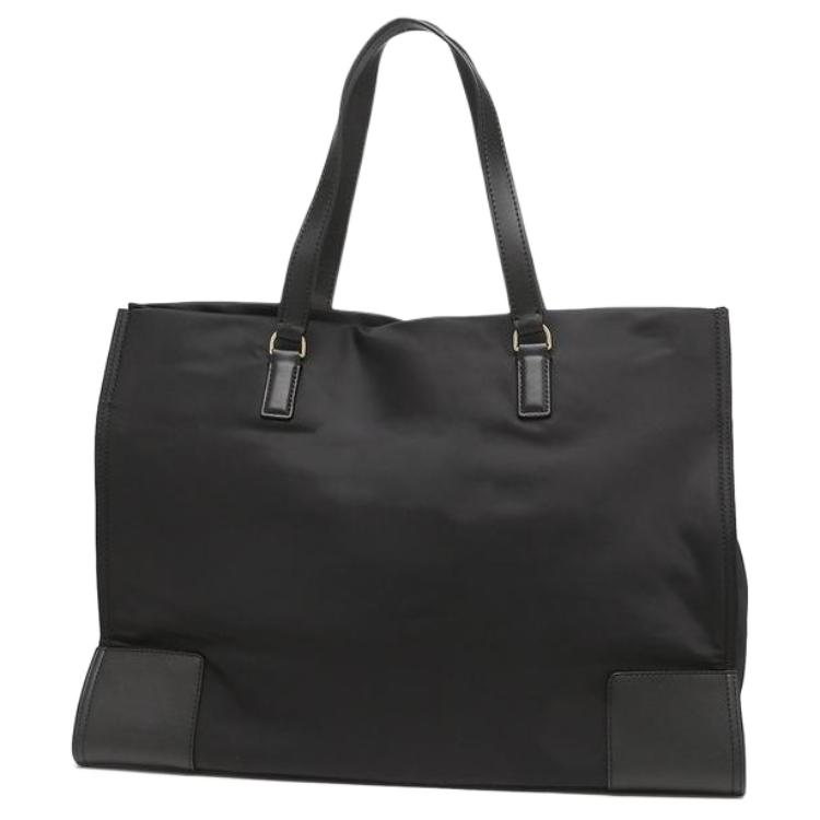 Tory Burch Ella Вместительная сумка-тоут для commuters Женская сумка-тоут Черная 88366-001