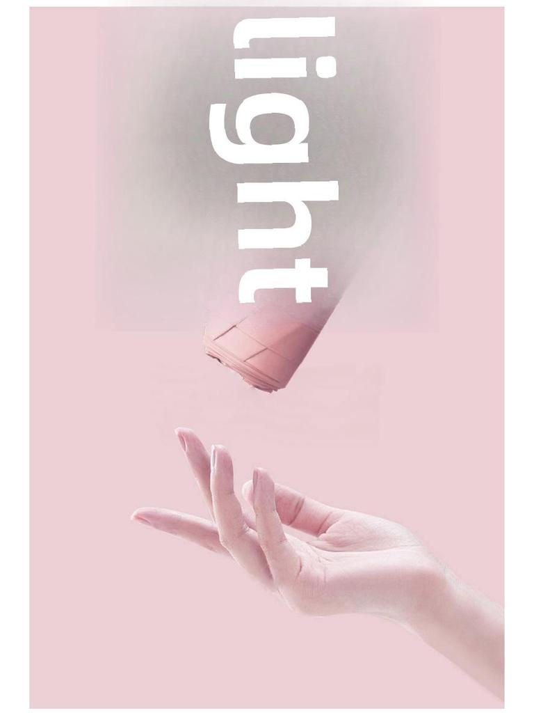 Women's Ultralight Six-Fold Sun Protection Capsule Umbrella - Portable, Anti-UV, Customizable Logo