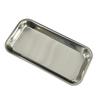 Stainless Steel Nail Art Equipment Plate Cosmetic Storage Tray Surgical Dental Tray Home False Nails Dish Tools Nail Art