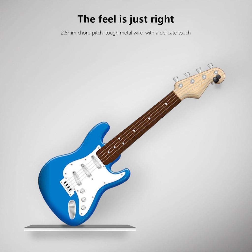 Детская электрогитара 6 струн укулеле гитара игрушечные музыкальные инструменты для детей дети начинающие обучающая гитара подарок