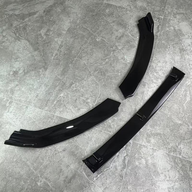 Front Splitter For Seat Leon Cupra / FR MK3.5 2017-2020 Car Ftont Bumper Lip Chin Spoiler Splitter Diffuser Bodykit Tuning