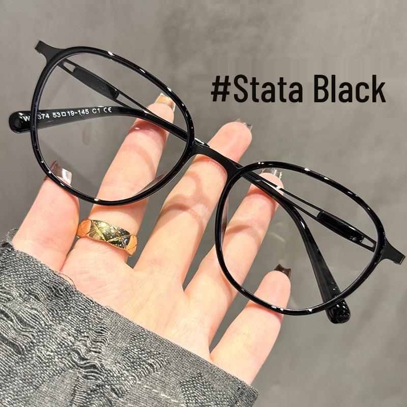 Женские ретро оправы для очков под черепаховый панцирь: Модные, Полые дужки, Готовы к установке линз по рецепту