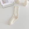 Женские весенне-осенние спортивные бесшовные носки-гольфы из чистого хлопка