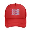 Project Hail Mary Amaze Amaze Amaze Trucker Caps Sport Hat Sun Caps Sun Hats Adjustable Snapback Caps Mesh Baseball Cap Summer