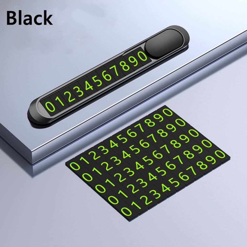 Знак Принадлежности для Парковки Автомобилей Карточка с Номером Телефона Светящаяся Табличка с Номером Телефона Карточка для Временной Парковки