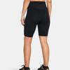 Under Armour Ua Meridian Solid High-Waisted Slim Fit Sports Shorts Women shorts Black 1383632-001