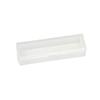 Pp Transparent Plastic Pencil Case Lightweight Large Capacity Pencil Box Pen Storage Students School Stationery Supplies