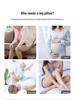 Memory Foam Leg Elevation Pillow: Foot Rest, Pressure Relief, Back Support for Bed and Pregnancy