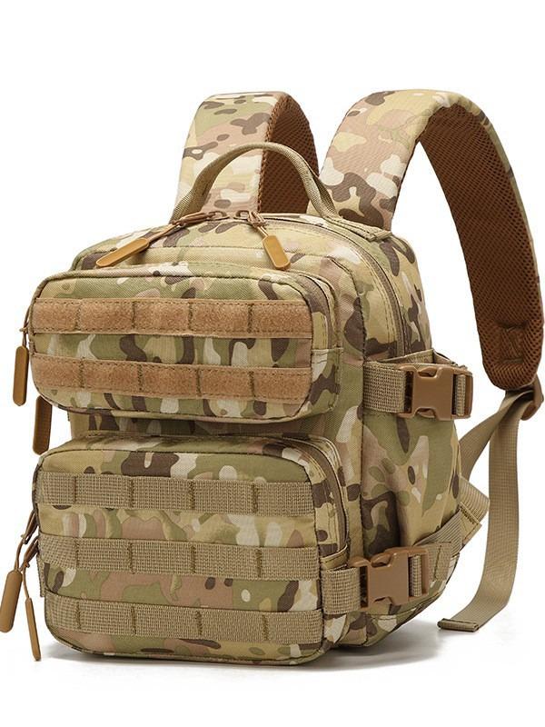 Многофункциональный мини-рюкзак для походов на открытом воздухе 9 л - спортивная и походная двухплечевая сумка 3P