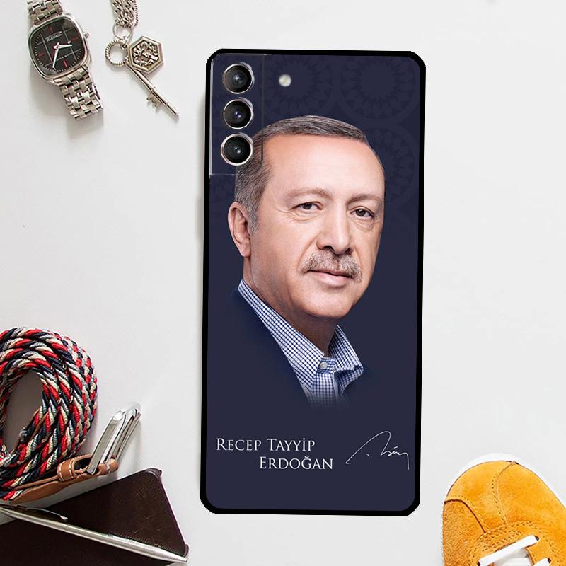 Чехол «Президент Турции Реджеп Тайип Эрдоган» для Samsung Galaxy S24 Ultra S23 S22 S21 Plus S20 FE S8 S9 S10 Note 10 20 Ultra Cover
