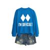 Womens Oversized Loose Fit Hoodie Sweatshirt With Print Design Comfortable Casual Top