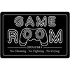 D Gaming Room Metal Tin Signs Welcome To The Game Room Poster Boy Bedroom Decor Iron Plate Youth Dormitory Wall Decoration P