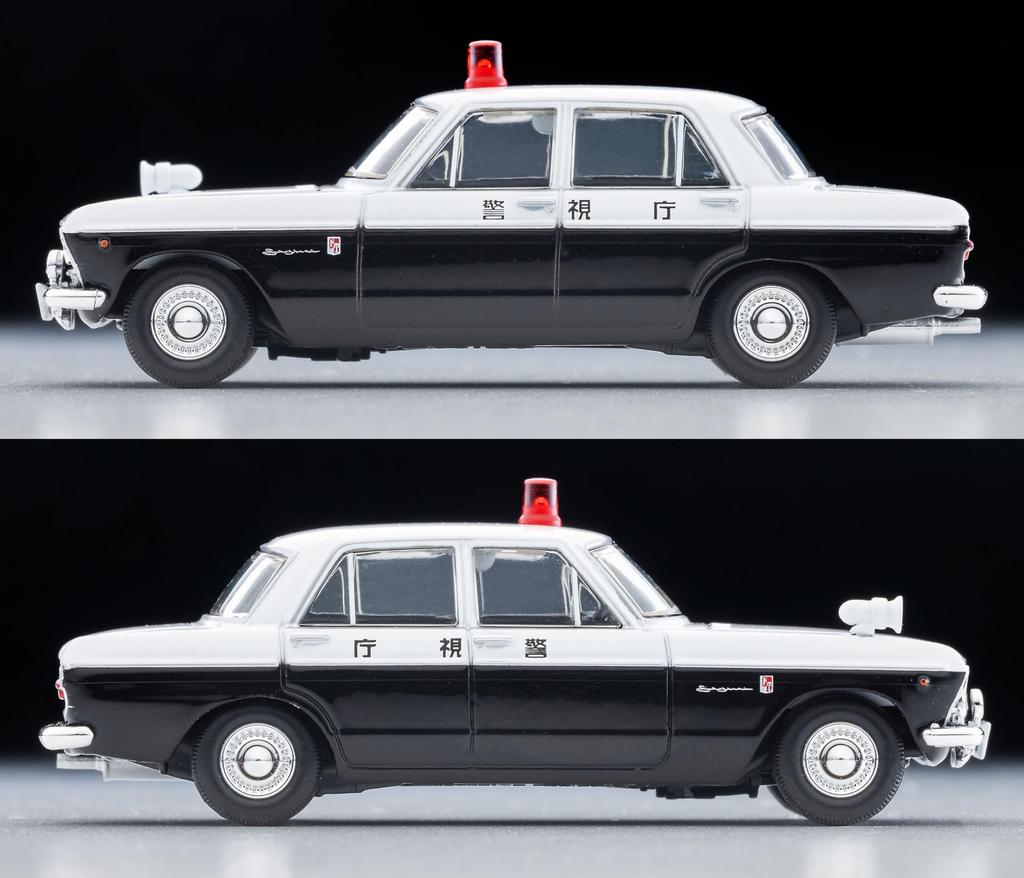 TOMYTEC Tomica Limited Vintage Scale Prince Skyline 2000GT Patrol Metropolitan Police Finished 336587 1/64 LV-218a Car, Department, Model,
