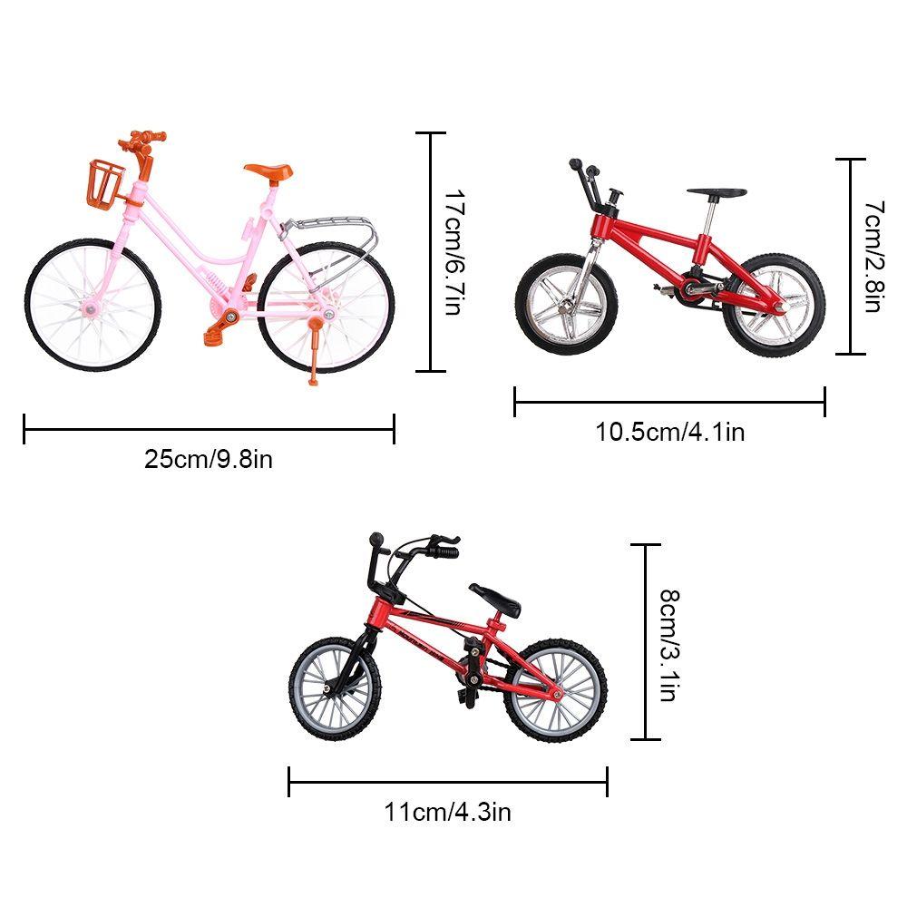 14 Styles Mixed Style Dollhouse Doll Accessories Doll Bicycle Outdoor Sports Toy Plastic Bike