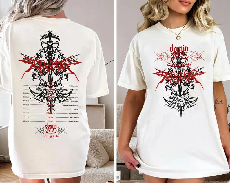 Stray Kids dominATE World Tour US 2025 Shirt Stray Kids Mixtape Dominate Shirt