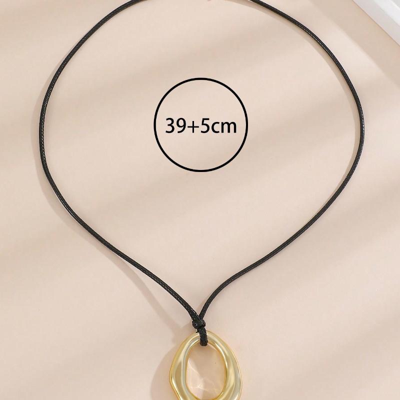 1 шт. Металлическое ажурное асимметричное геометрическое колье-подвеска в форме сердца из нескольких элементов для женщин, модная повседневная уличная бижутерия для вечеринок