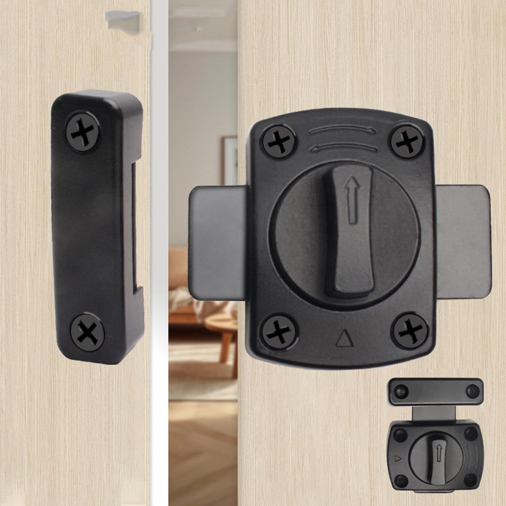 Металлические поворотные задвижки Многоцелевые поворотные задвижки для повышения безопасности двери Подходят для домашних животных и домашнего использования