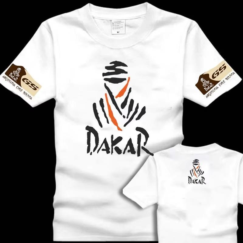 2026 New High Quality Fashion Motorcycle Racing Car Print Unisexs And Wounisexs Large Size Tshirts Round Neck Loose Short Sleeves