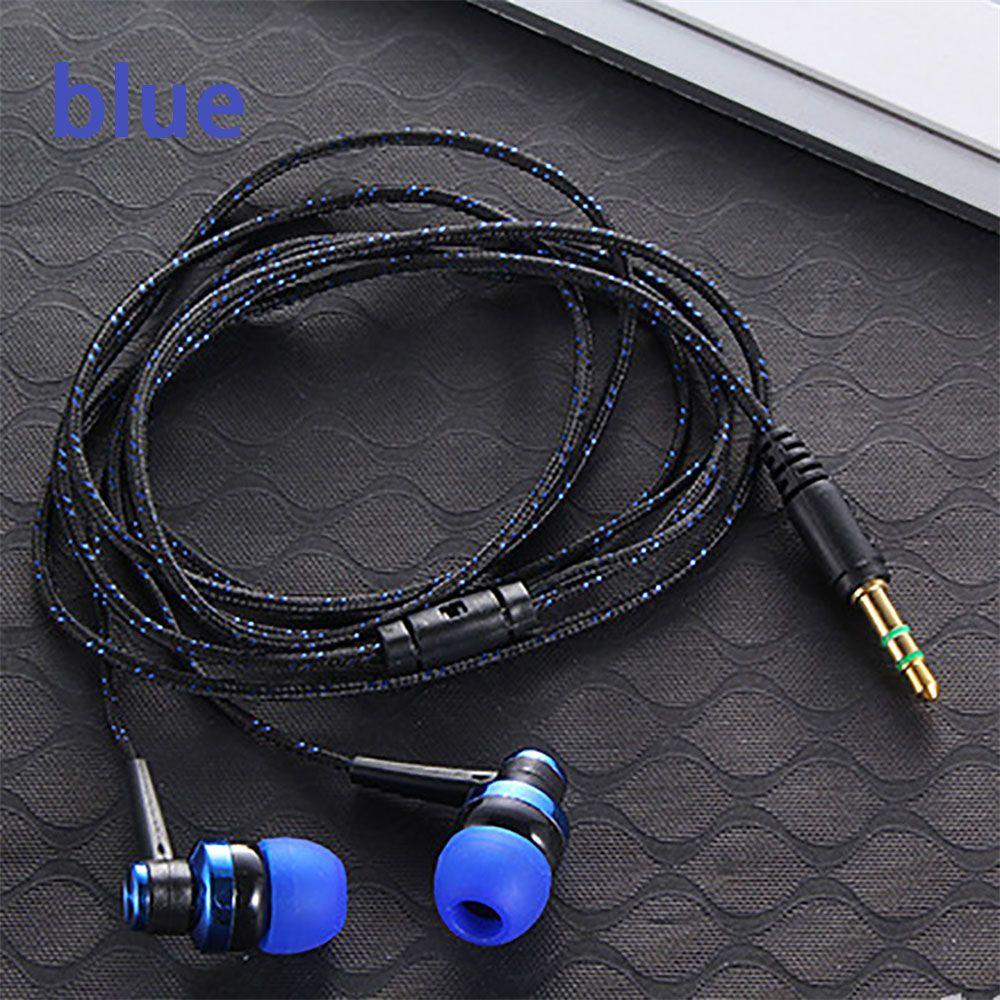 Universal Wired Bass 3.5mm Earbuds In-Ear Earphone Stereo HiFi Headphone