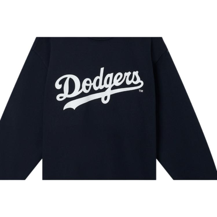 New Era FW25 Свитшот с вышитым логотипом и рифленой горловиной Американский свитшот Унисекс свитшот 14858060
