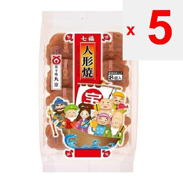 Marukyo Seika Нингё-яки 8шт Вагаси