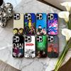 Чехол для телефона Web Manga D-DAN DA-A DAN-N Для iPhone 17, 16, 15, 14, 13, 12, 11 Plus, Pro Max Черный Candy Посеребренная крышка
