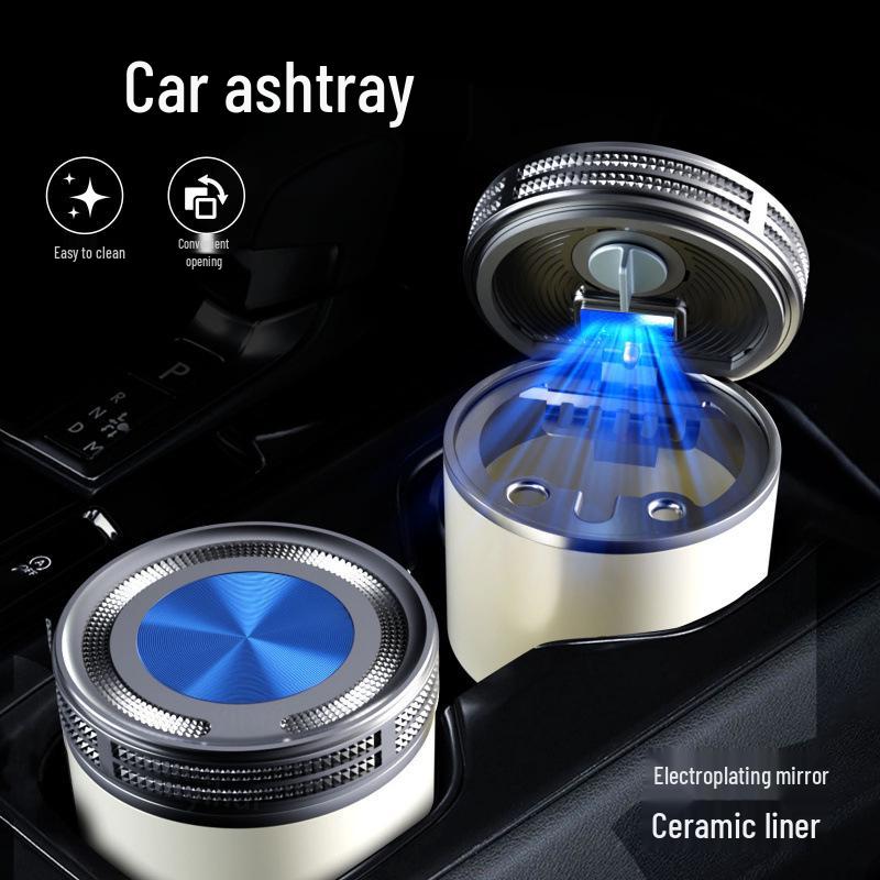 Светодиодная автомобильная пепельница для Subaru XV, Forester, Leone, Outback, WRX, Levorg и BRZ
