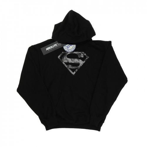 DC Comics Womens/Ladies Superman Marble Logo Hoodie