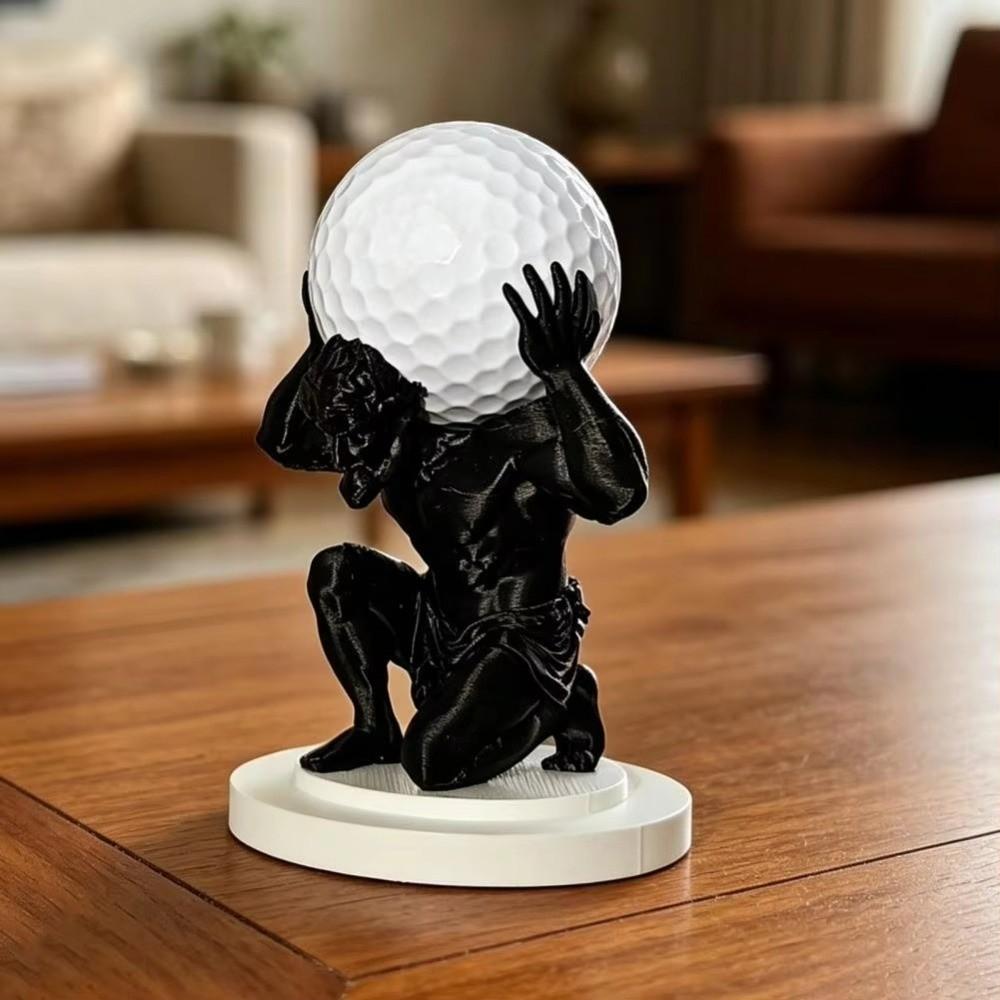 Funny Golf Ball Storage Holder Creative Decorative Ball Bracket Single Ball Rack  Desk Decor