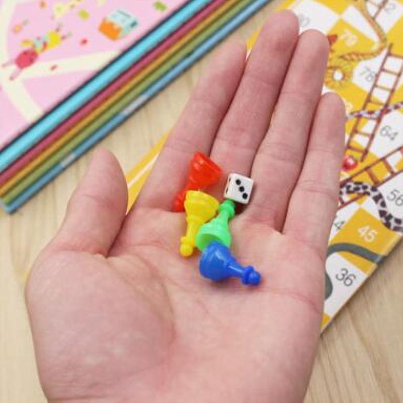 Змеиная лестница, обучающие детские игрушки, интересный набор настольных игр, портативная летающая шахматная доска, семейная настольная игра