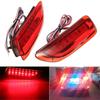 A Pair Reflector Rear Back Tail LED Bumper Brake Stop Light Fog Lights for Toyota Corolla/Lexus CT200h