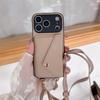 Кошелек-кроссбоди Держатель для карт Чехол для телефона для IPhone 17 Air 16E 15 14 13 12 11 Pro Max XR XS 8 7 Plus Ремешок-шнурок Кожаный чехол