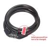 Cycling Security 4 Digit Combination Password Bike Bicycle Cable Chain Lock