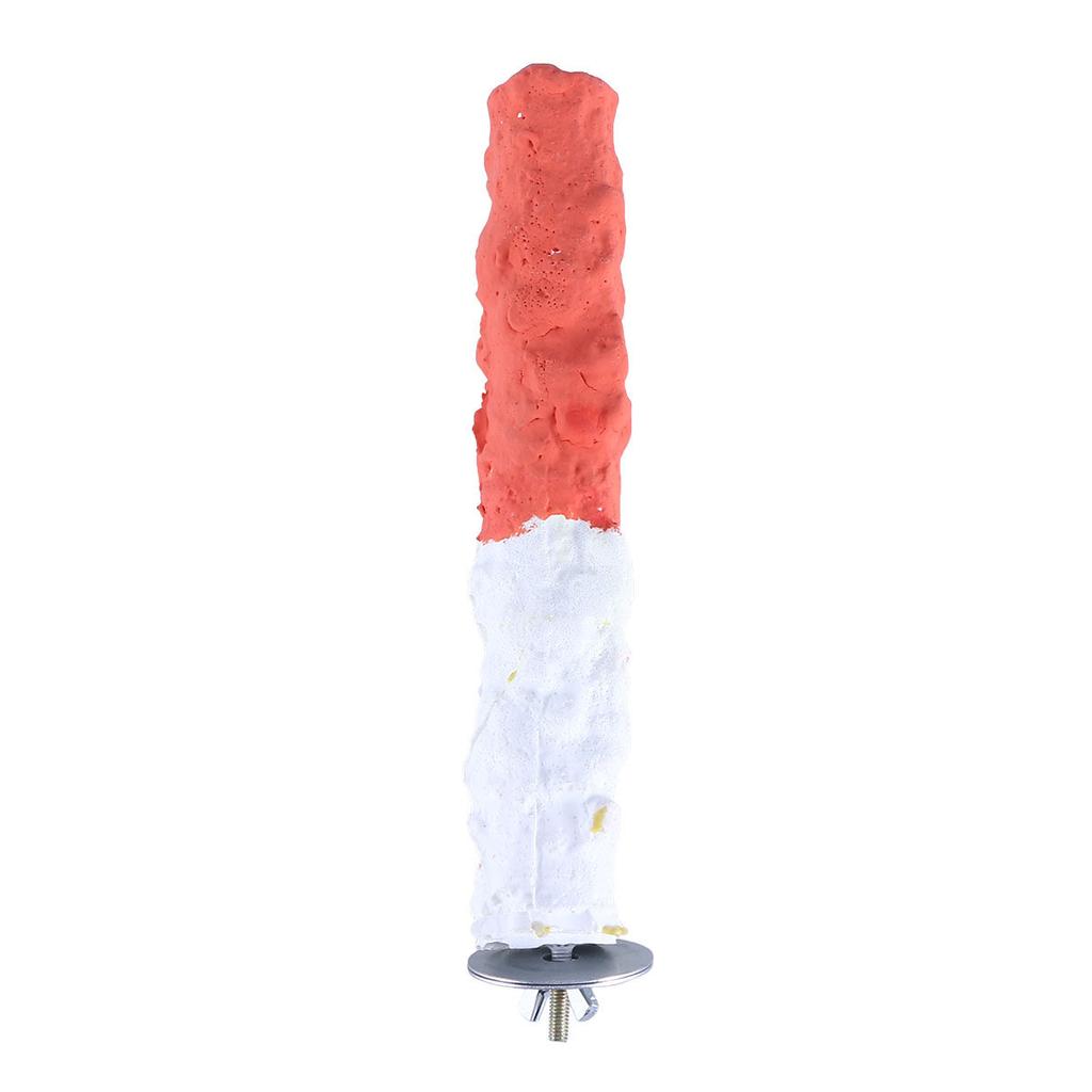 Premium Calcium Infused Bird Perch for Parrots Standing Rest Chewing Grinding Activity Center Boredom Relief Pet Bird