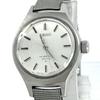Хорошо работают SEIKO Винтажные HI-BEAT 36000 1944-0012 120084 Около 1971 г. С ручным заводом Нержавеющая сталь Серебристый циферблат Женские часы ВОДОНЕПРОНИЦАЕМЫЕ 3 стрелки