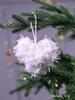 Creative Christmas Tree Socks Heart Shaped Feather Pendant Christmas Decoration For Festive Tree Decor