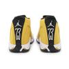 487471-701 Nike Air Jordan 14 Retro Светлый имбирь Черный Белый (Мужской)