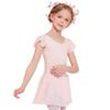 Girls' Summer Ballet Dance Dress - Short-Sleeved Toddler Chinese Skirt