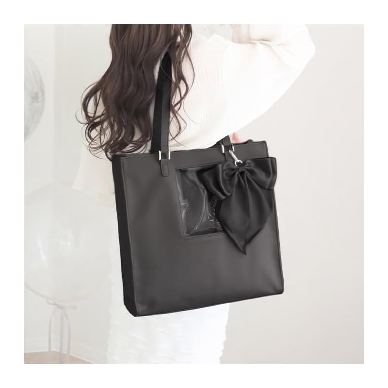 [Riridear] [Lilidy] Oshikatsu Bag Itaba Ita Bag Tote Bag With a Sewing Stove (black)