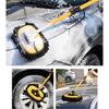 15 Degree Bend Car Cleaning Brush Car Wash Brush Chenilles Broom Telescoping Long Handle Cleaning Mop Brush