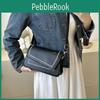 Fashionable Casual Women's Pu Material Small Square Shoulder Bag With Magnetic Closure