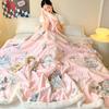 Ins Style Sherpa флисовое одеяло роскошное плюшевое фланелевое одеяло для осени и зимы уютное мягкое двустороннее покрывало для кровати и дивана