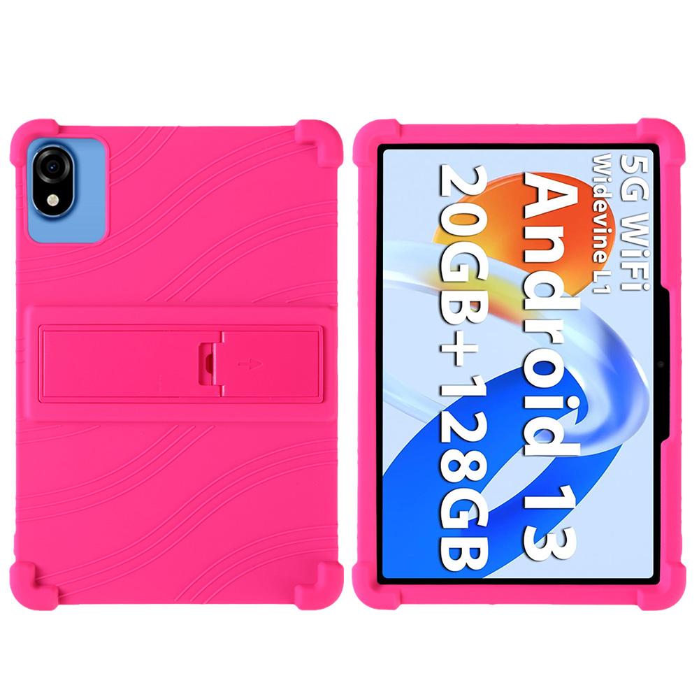 Silicone Case For Blackview Tab 60 WiFi/Tab 60 Pro/Oscal Pad 30 WiFi/80 WiFi/Doogee U9/U10/U10 Pro Rugged Cover with Kickstand