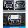 Hizpo 9-дюймовый Carplay 4G 2 Din Android 13 автомобильное радио для Ford Transit Connect 2013 - 2018 Ford Tourneo Connect Мультимедиа Видео GPS Интеллектуальный экран