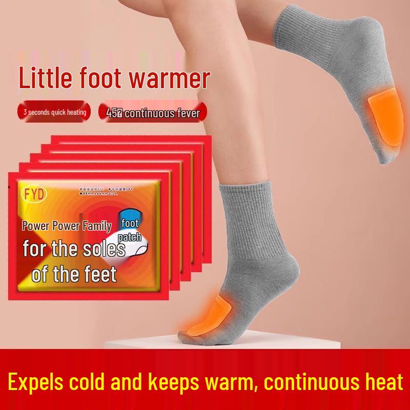 Согревающий пластырь для ног: Самонагревающиеся стельки для мужчин и женщин - Защита от зимнего холода