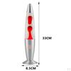 Creative Lava Lamp Nursery Bedside Night Light Home Decor EU Red