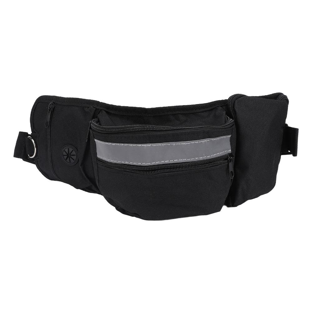 Adjustable Waist Straps Dog Training Pouch Multi Function Dog Treat Bag Park Pet Training