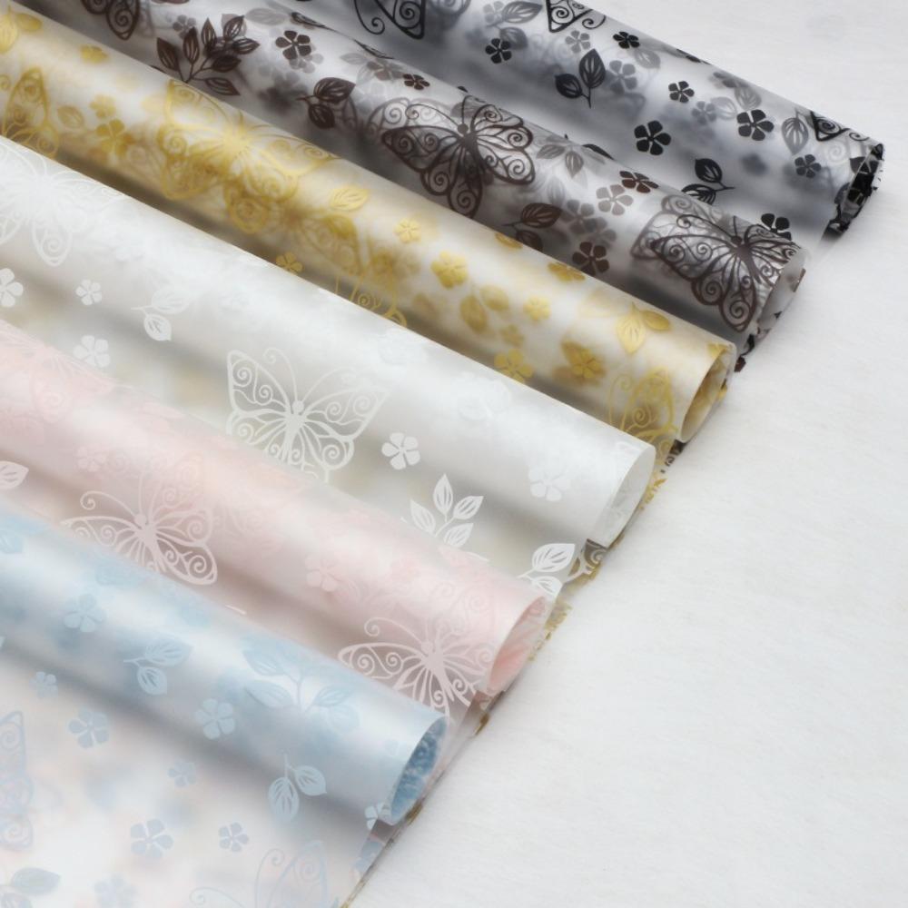 20Pcs Translucent Florist Packaging Paper Waterproof Bouquet Wrapping Paper  Gifts