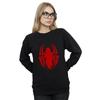 Marvel Womens/Ladies Spider-Man Logo Emblem Sweatshirt